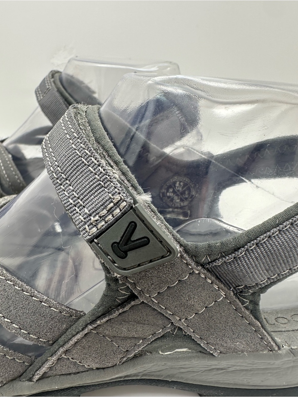 KEEN Rose Sandal Women Sz 8.5 Gray Water Hiking Closed Toe Ankle Strap 1014463 - Picture 7 of 14